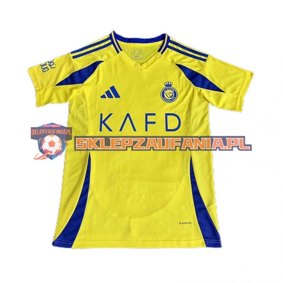 Koszulka Krótka Męska Pierwszy strój Al Nassr 2024-2025