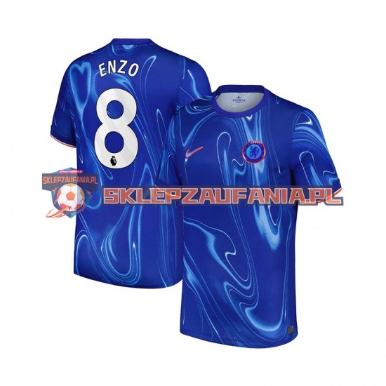 Koszulka Krótka Męska Chelsea Pierwszy strój Enzo 8 2024-2025