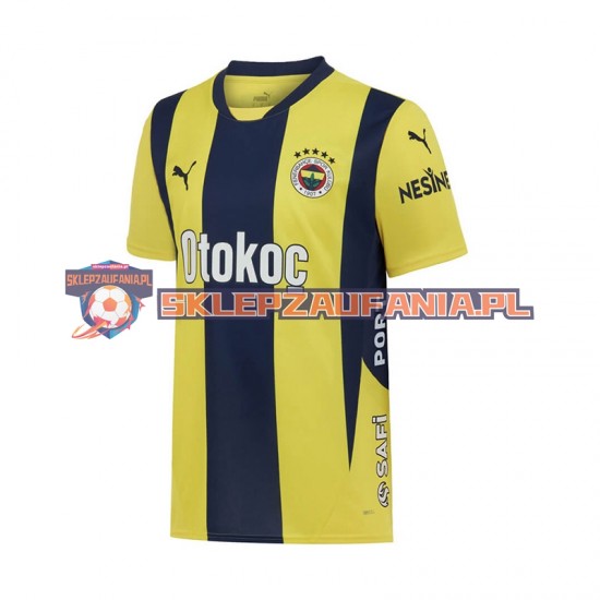 Koszulka Krótka Męska Pierwszy strój Fenerbahce 2024-2025