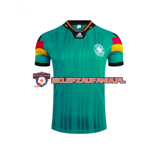 Koszulka Krótka Męska Reprezentacji Niemiec Drugi strój Retro 1992