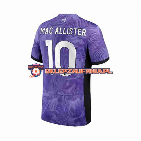 Koszulka Krótka Męska Liverpool Trzeci strój Alexis Mac Allister 10 2023-2024