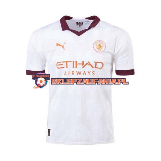 Koszulka Krótka Męska Manchester City Drugi strój 2023-2024