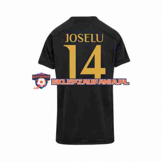 Koszulka Krótka Męska Real Madryt Trzeci strój Joselu 14 2023-2024
