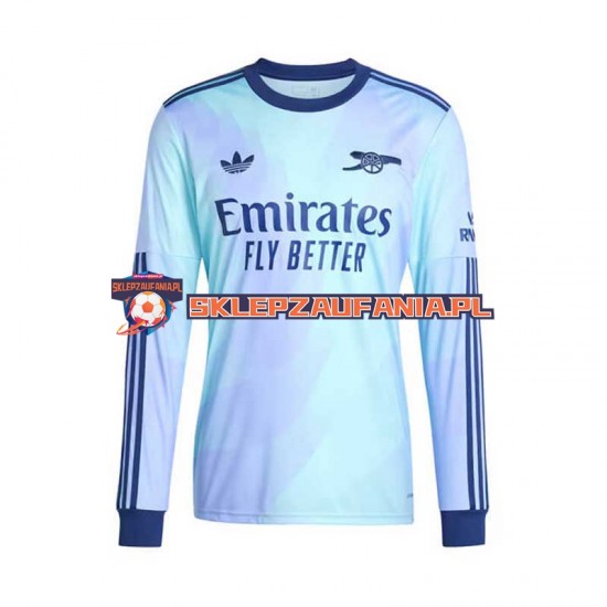 Koszulka Długi Męska Arsenal Trzeci strój 2024-2025