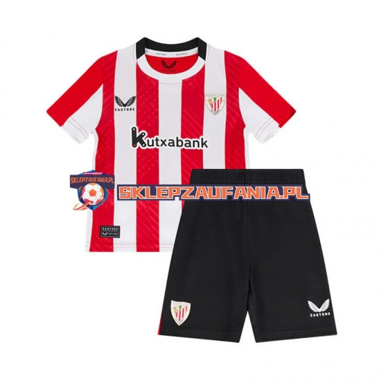 Koszulka Krótka dla Dzieci Athletic Bilbao Pierwszy strój 2024-2025