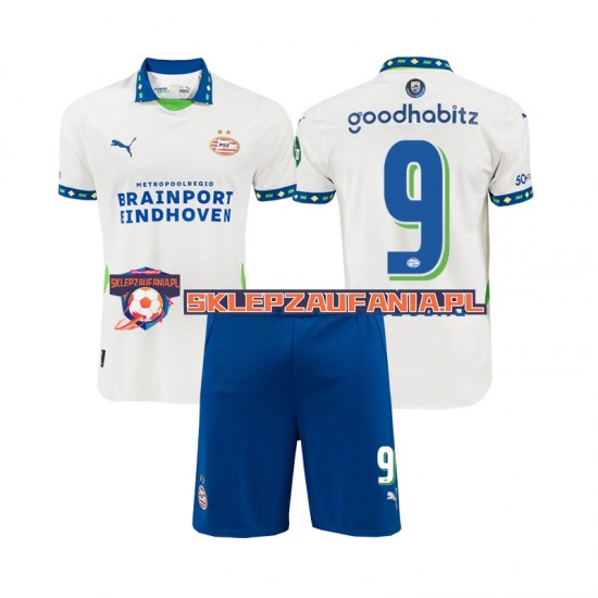 Koszulka Krótka dla Dzieci PSV Eindhoven Trzeci strój DE JONG 9 2024-2025
