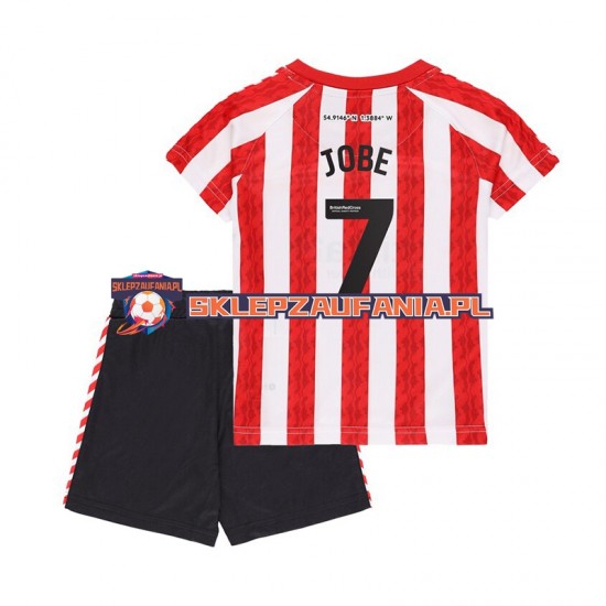 Koszulka Krótka dla Dzieci Pierwszy strój Sunderland Jobe Bellingham 7 2024-2025